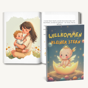 Willkommen, kleiner Stern! – Dein personalisiertes Geburtsbuch